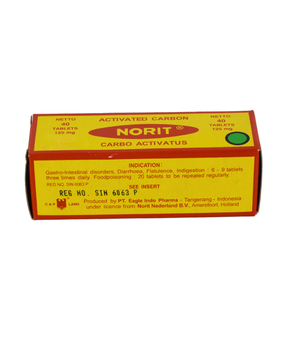 Norit Activated Carbon 125mg 40s – Nam Huat Lee