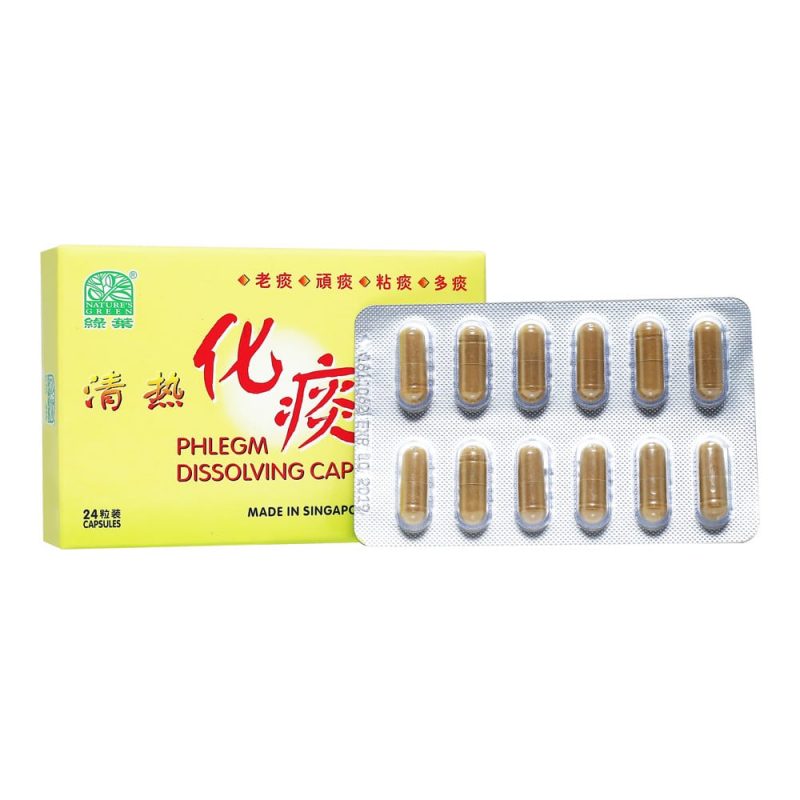 [Nature's Green] Phlegm Dissolving Capsules 24s 清热化痰胶囊24s