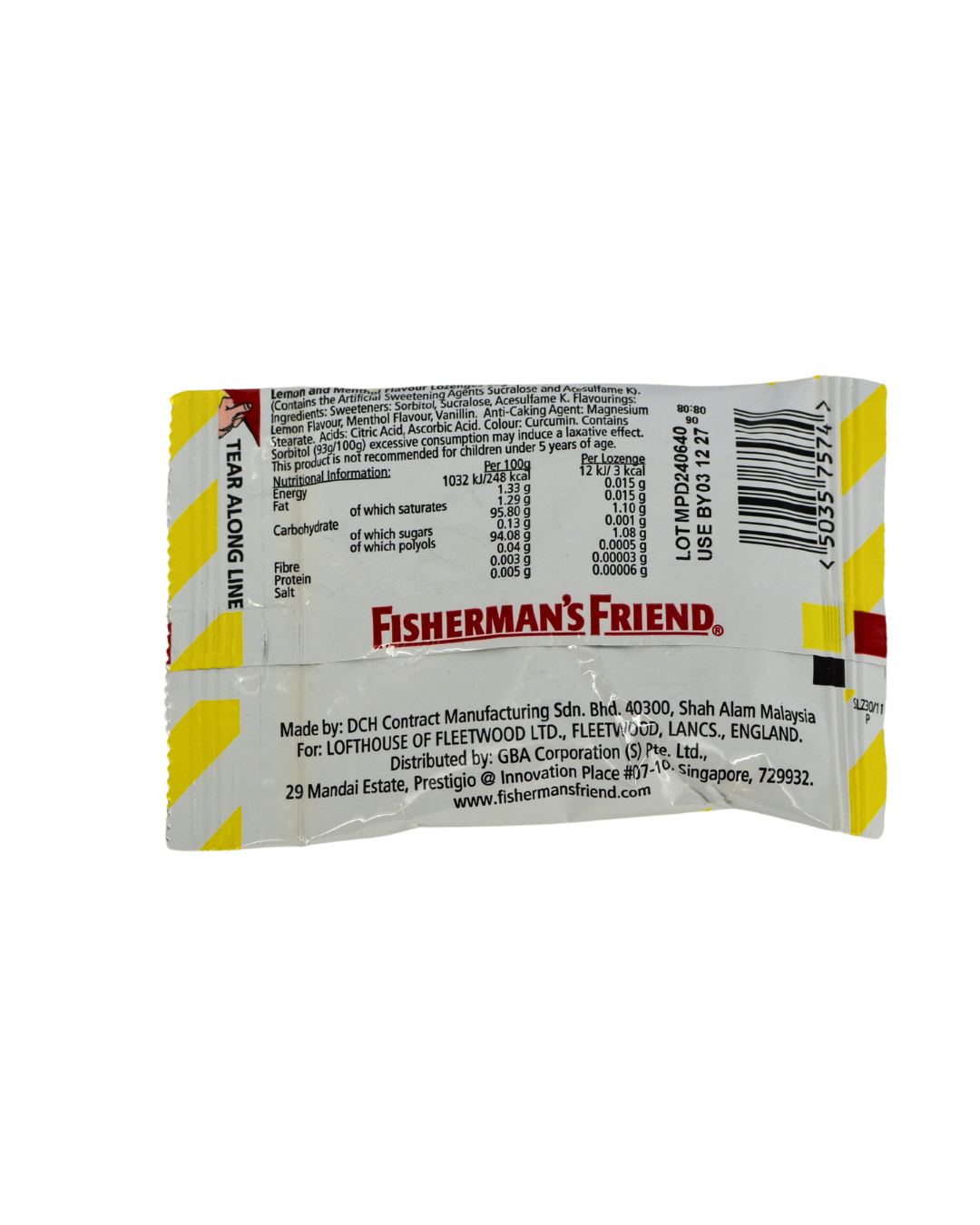 Fisherman's Friend Lozenges Mints (Sugar Free) – Nam Huat Lee