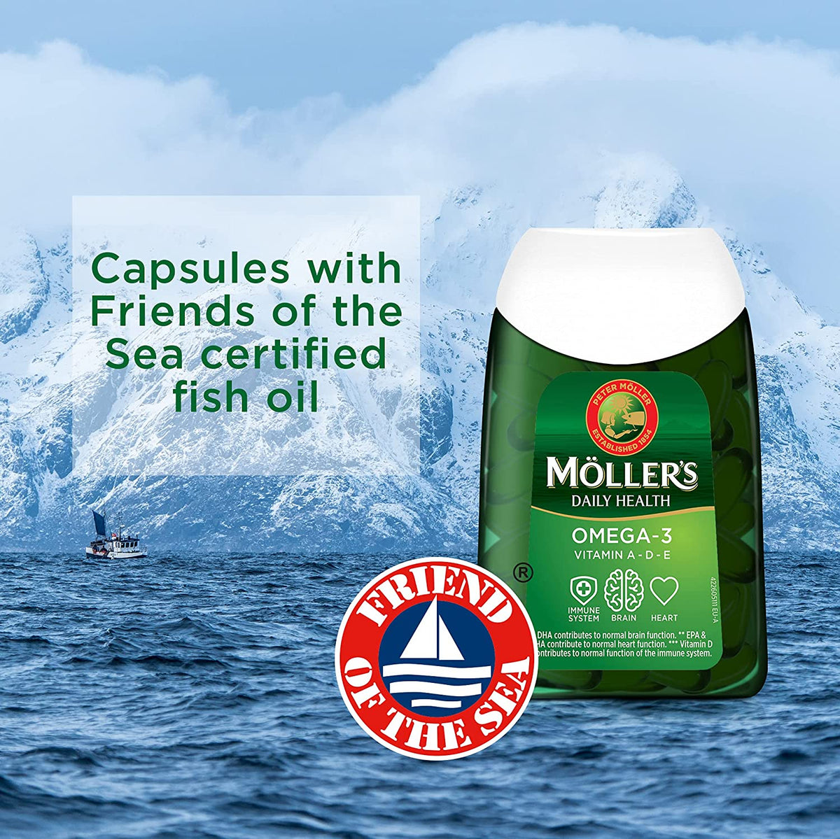 [Möller’s] Concentrated Omega-3 112pcs